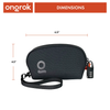 Ongrok Carbon-lined Wrist Bag for Odor Control