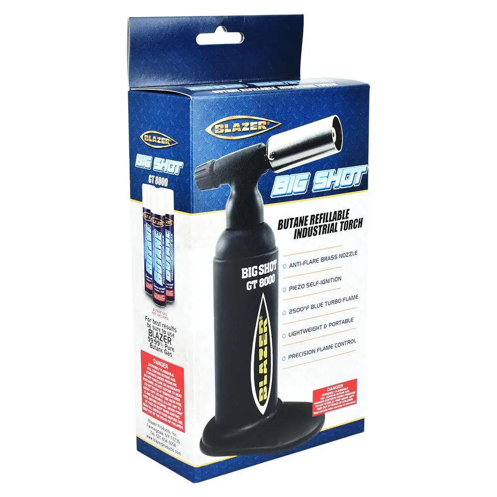 Blazer Big Shot GT8000 Torch Lighter with Precise Flame Control