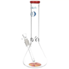 Chakra Drop of Sun Beaker Bong - Durable Glass Design
