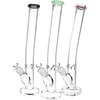 Classic Bent Neck Glass Straight Tube Bongs