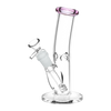 Classic Bent Neck Glass Straight Tube Bongs