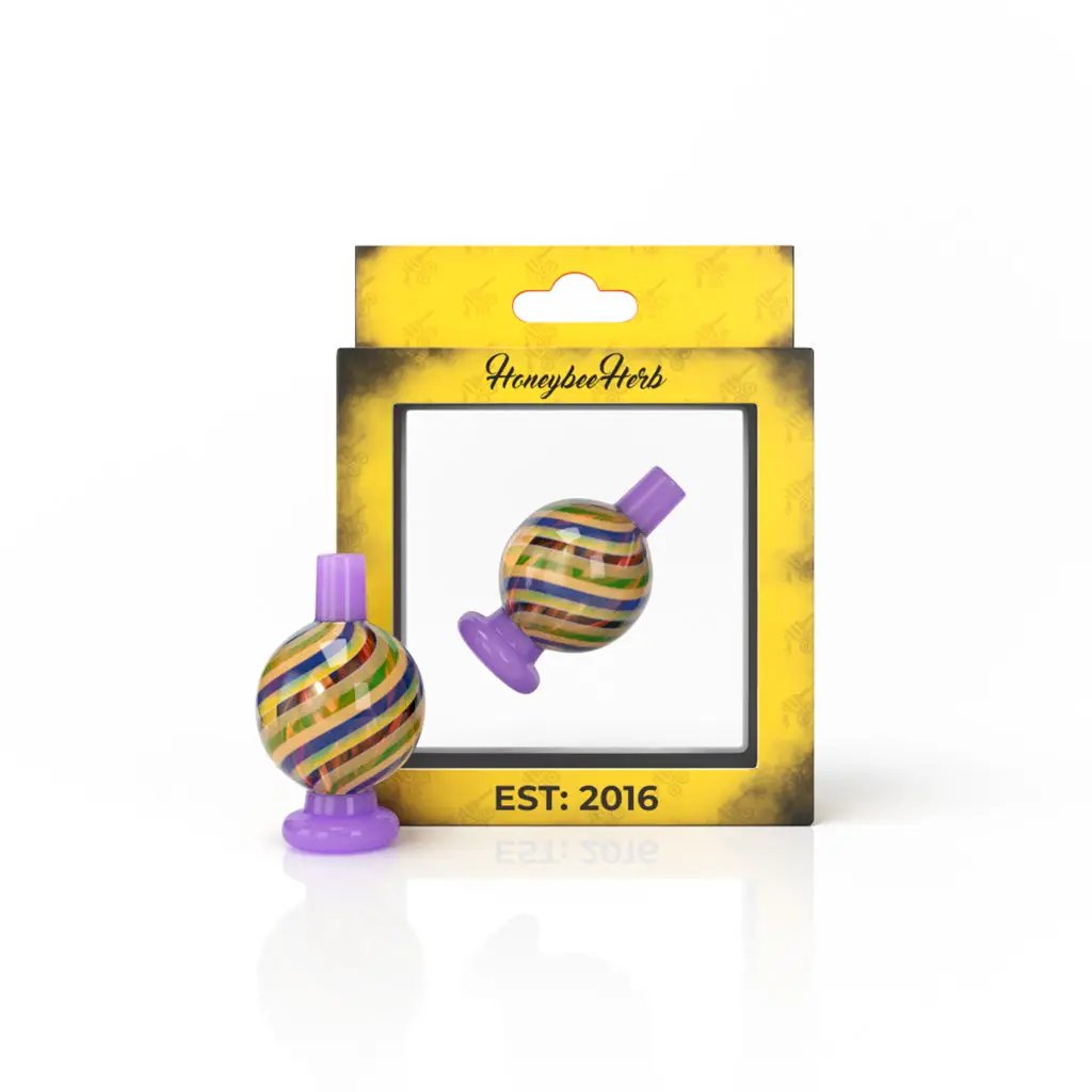 Honeybee Herb Bubble Carb Cap for Enhanced Dabbing