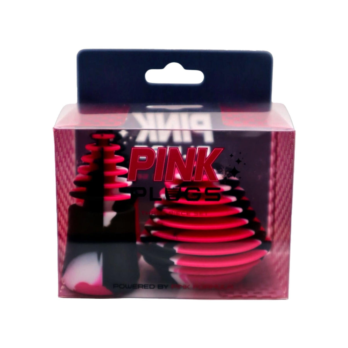 Pink Formula Pink Plugs - 3pc Bong Plugs