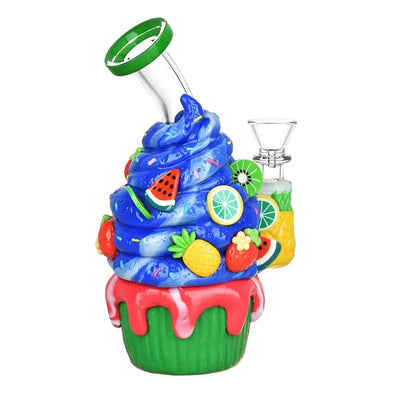 Fruity Menagerie Cupcake Bong for Flavorful Experiences