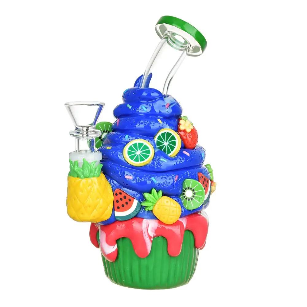 Fruity Menagerie Cupcake Bong for Flavorful Experiences