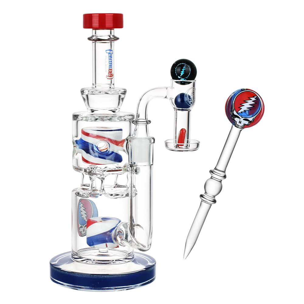 Grateful Dead x Pulsar Stealied Out Dab Rig Set