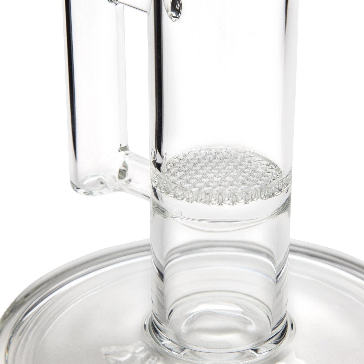 Grav® 16” Straight Tube Honeycomb Perc Water Pipe