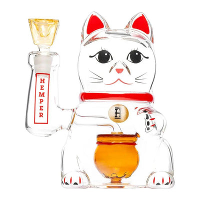 Hemper Lucky Money Cat Bong - Smooth Hits & Style