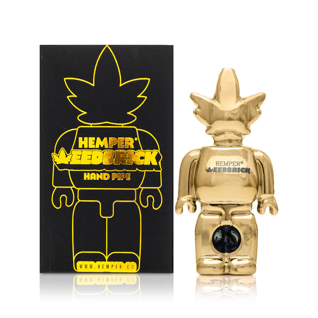 Hemper Weedbrick Glass Pipe