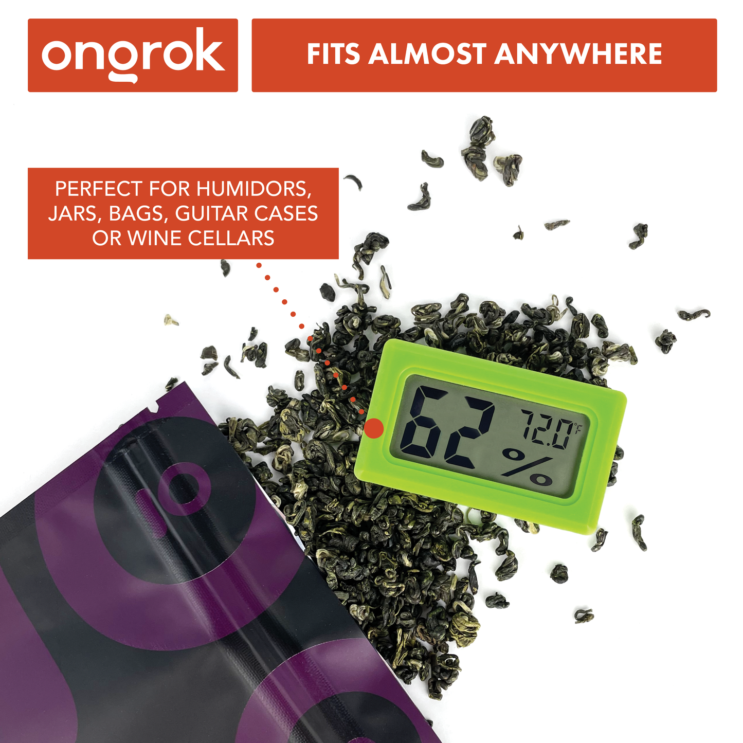 Ongrok Digital Hygrometers for Accurate Humidity Tracking