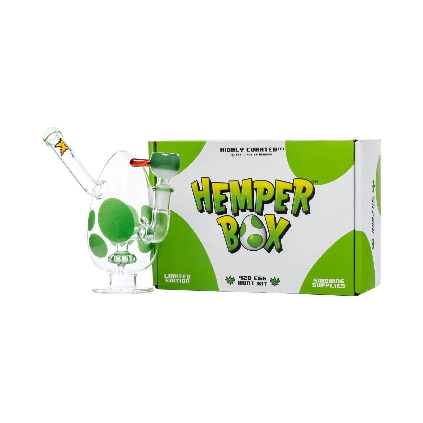 Hemper Spotted Egg Mini Bong
