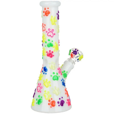 Paws for the Cause Beaker Bong - Stylish 10" Water Pipe
