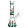 Pulsar Chillin Flamingos Beaker Bong