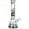 Pulsar Chillin Flamingos Beaker Bong