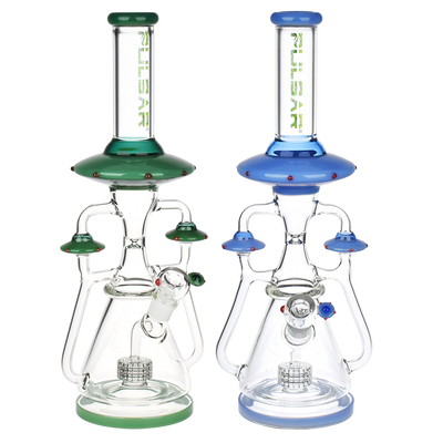 Pulsar Far-Out Visitors Recycler Bong