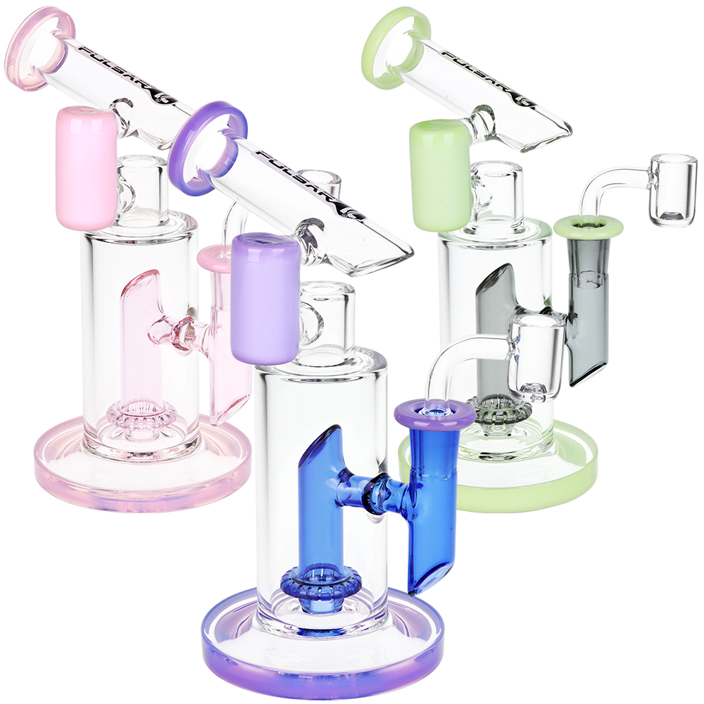 Pulsar Fractured Tower Bicolor Dab Rig