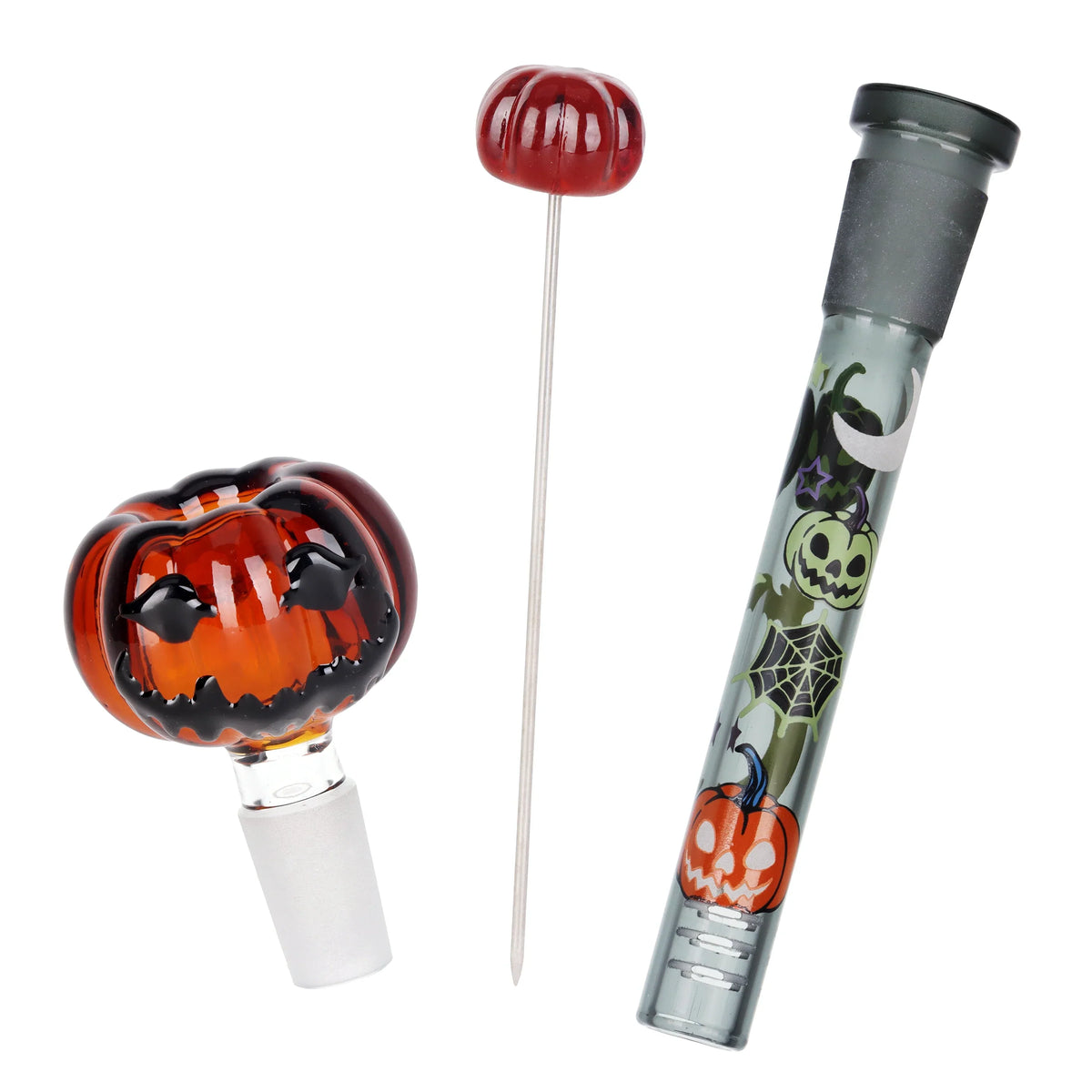 Pulsar Halloween Party Glow Bong Pipe Bundle