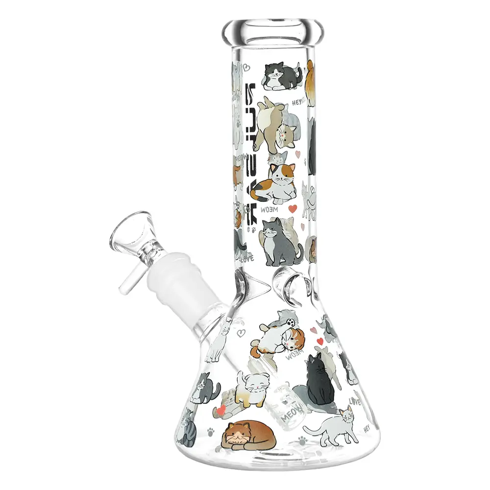 Pulsar Kitten Corral Beaker Bong - Enjoy Smooth Hits