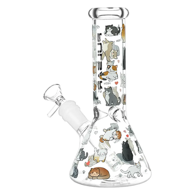 Pulsar Kitten Corral Beaker Bong - Enjoy Smooth Hits