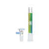Pulsar Rainbow Pride Glass Beaker Bong