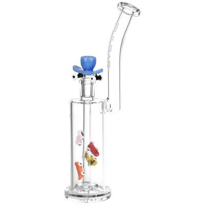 Pulsar Skateboard Bonanza Bubbler - 10.5" Upright Glass Bong
