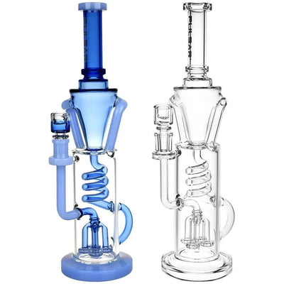 Pulsar Twister Glass Recycler Bong