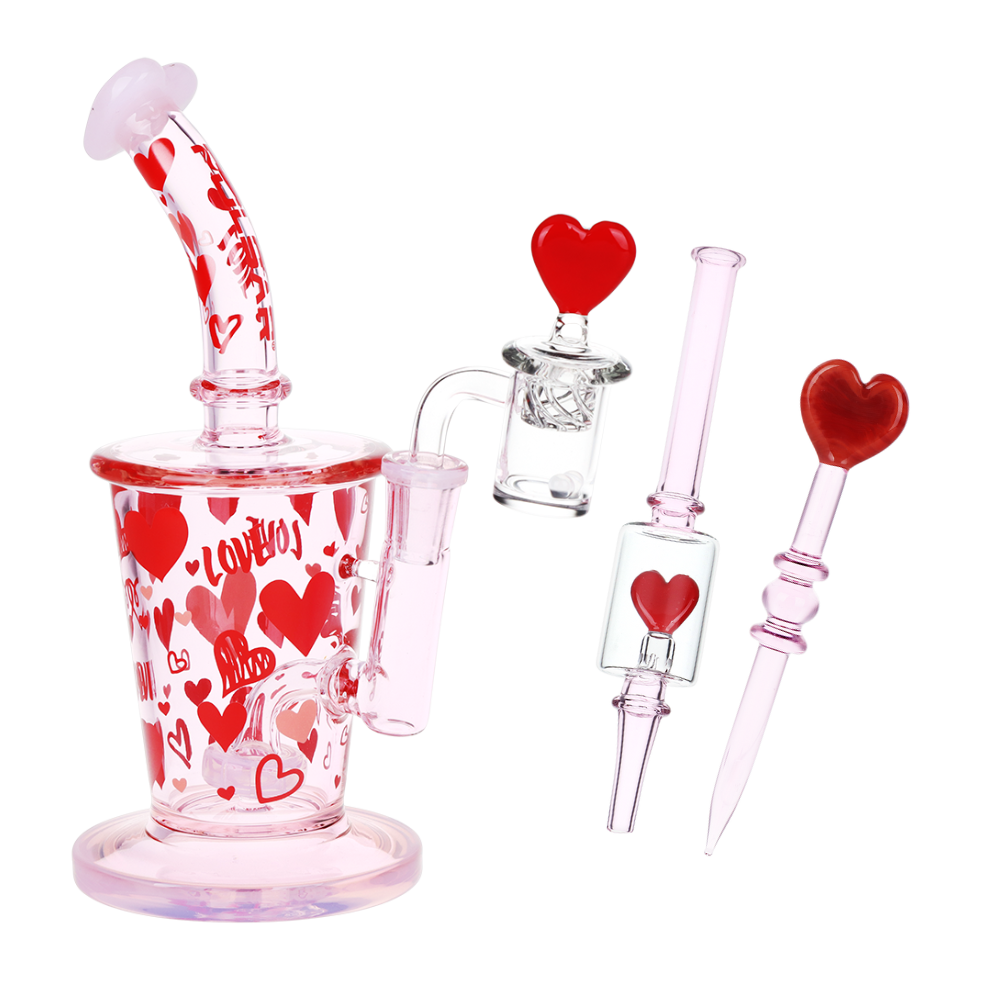 Pulsar Valentines Love Dab Rig Kit