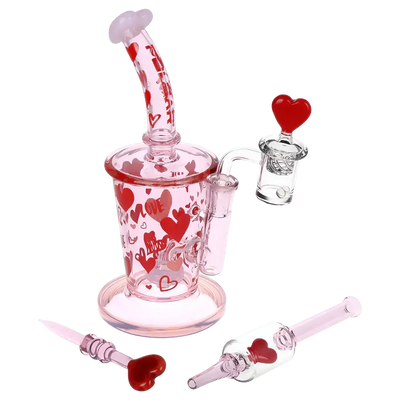 Pulsar Valentines Love Dab Rig Kit