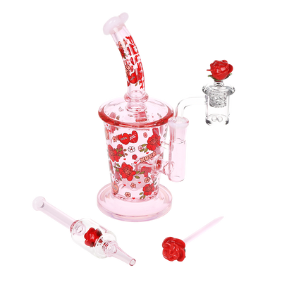 Pulsar Valentines Rose Dab Rig Kit