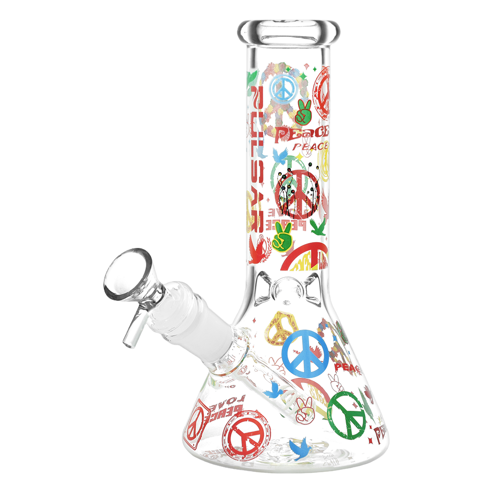 Pulsar World Peace Beaker Bong for Smooth Hits