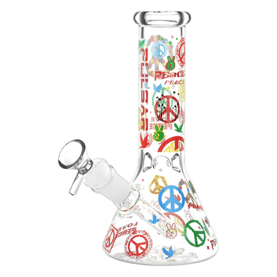 Pulsar World Peace Beaker Bong for Smooth Hits