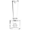 Pulsar XL Stacked Geometric Hand Pipe Clear