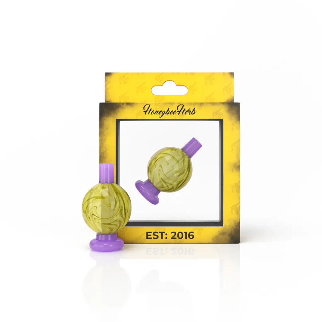 Honeybee Herb Bubble Carb Cap for Enhanced Dabbing