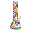 Rainbow Pride Beaker Bong for Optimal Smoking Experience