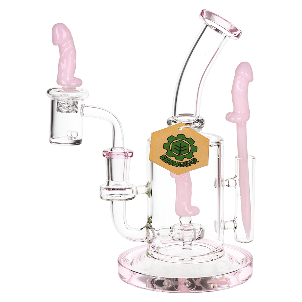 SeshGear Perky in Pink Dab Rig Set