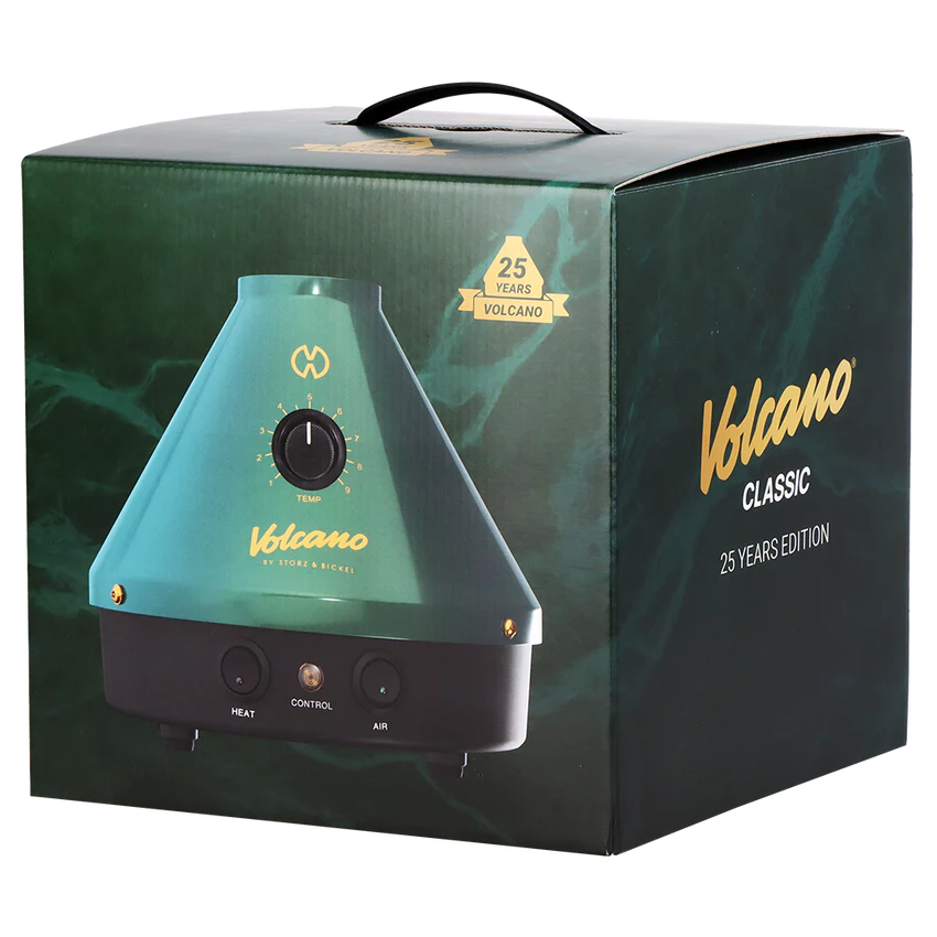 Storz & Bickel 25-Year LE Green & Gold Volcano Classic Vaporizer 🌿