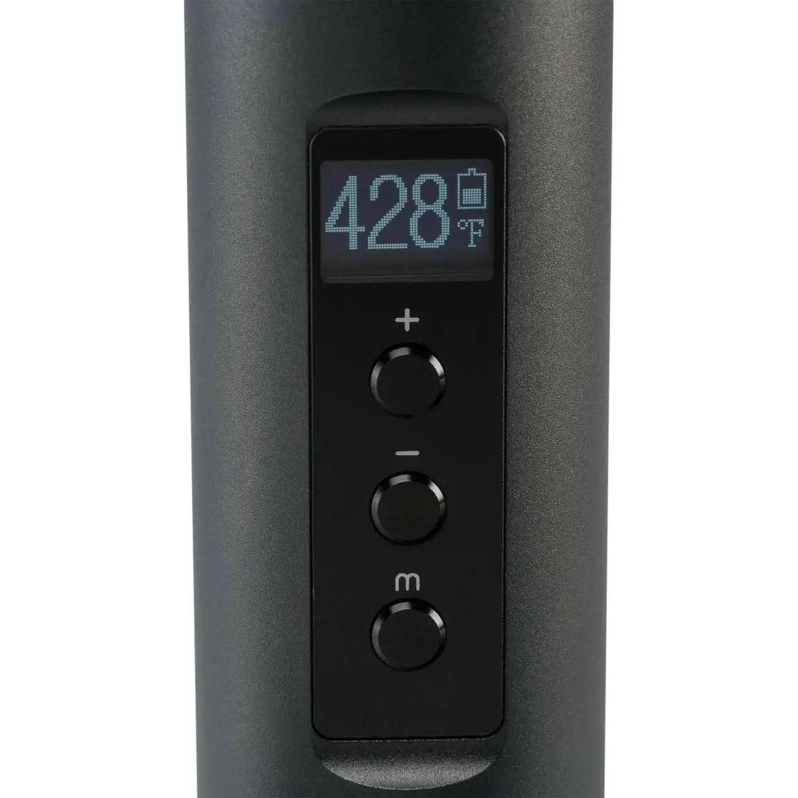 a black radio with a digital clock on it