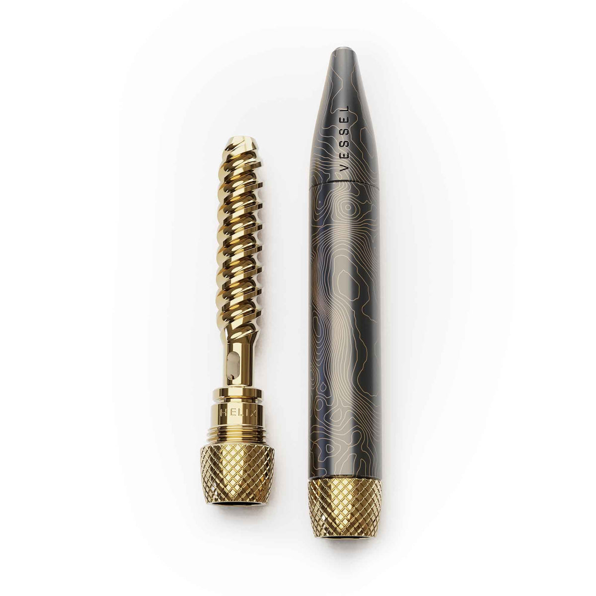 Vessel Helix Metal One-Hitter Pipe