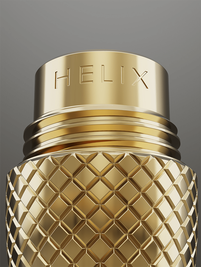 Vessel Helix Metal One-Hitter Pipe