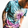 VIBES Circular Tribe Tie Dye Short Sleeve Tee