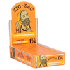 Zig Zag Orange 1.25” Rolling Papers | 24pc Display