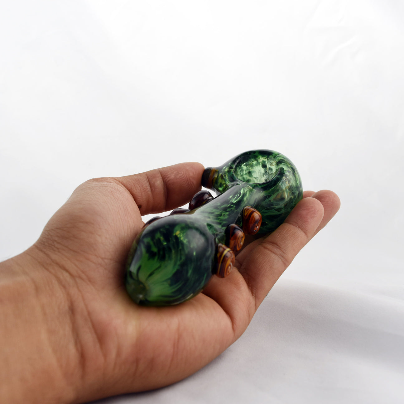 Rainforest Tree Glass Hand Pipe 🌲 by Mission Dispensary | Mission Dispensary