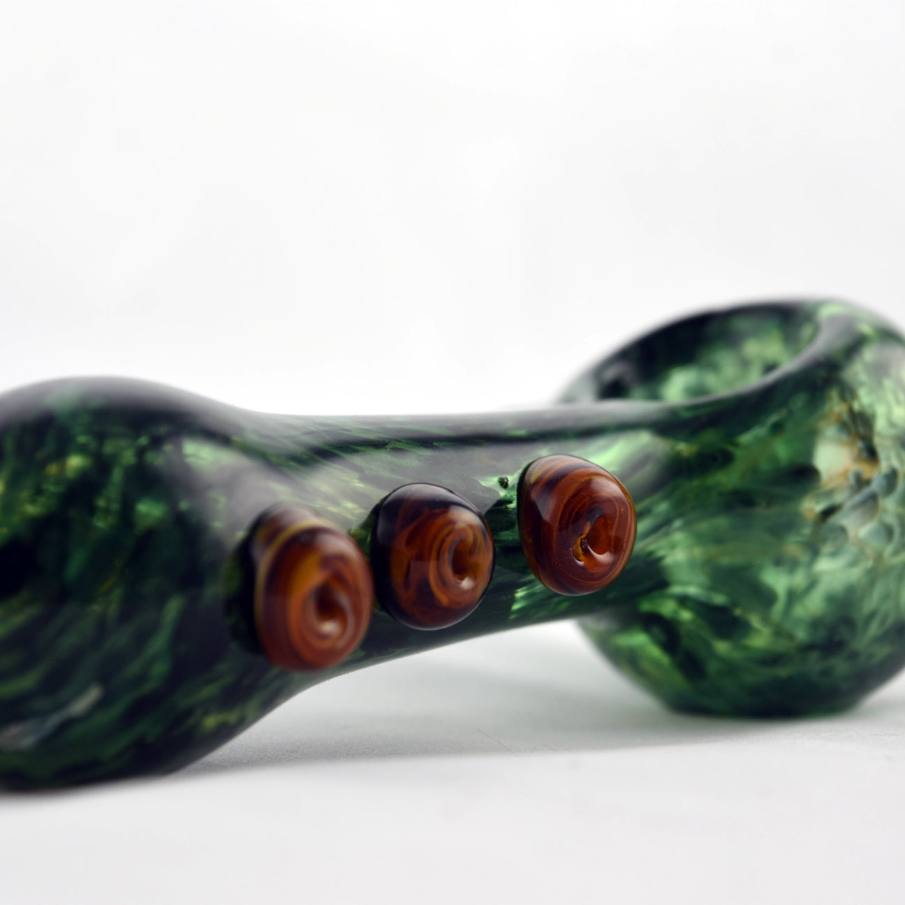 Rainforest Tree Glass Hand Pipe 🌲 by Mission Dispensary | Mission Dispensary