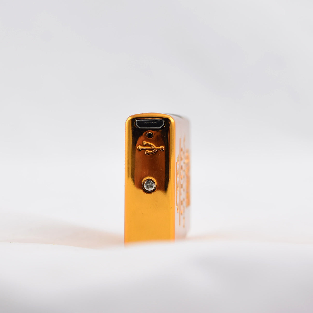 Gold Brick Rechargeable Windproof Lighter 🔥 by Mission Dispensary | Mission Dispensary