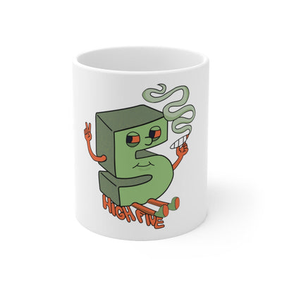 High Five Coffee Mug ☕️ by Mission Dispensary | Mission Dispensary