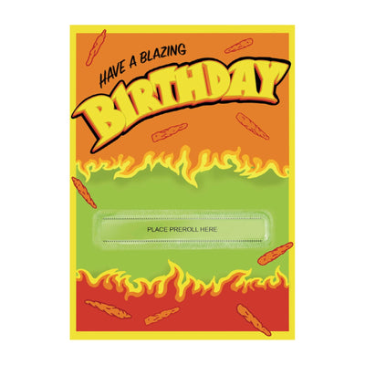 420 Cardz Blazing Birthday Card by 420 Cardz | Mission Dispensary