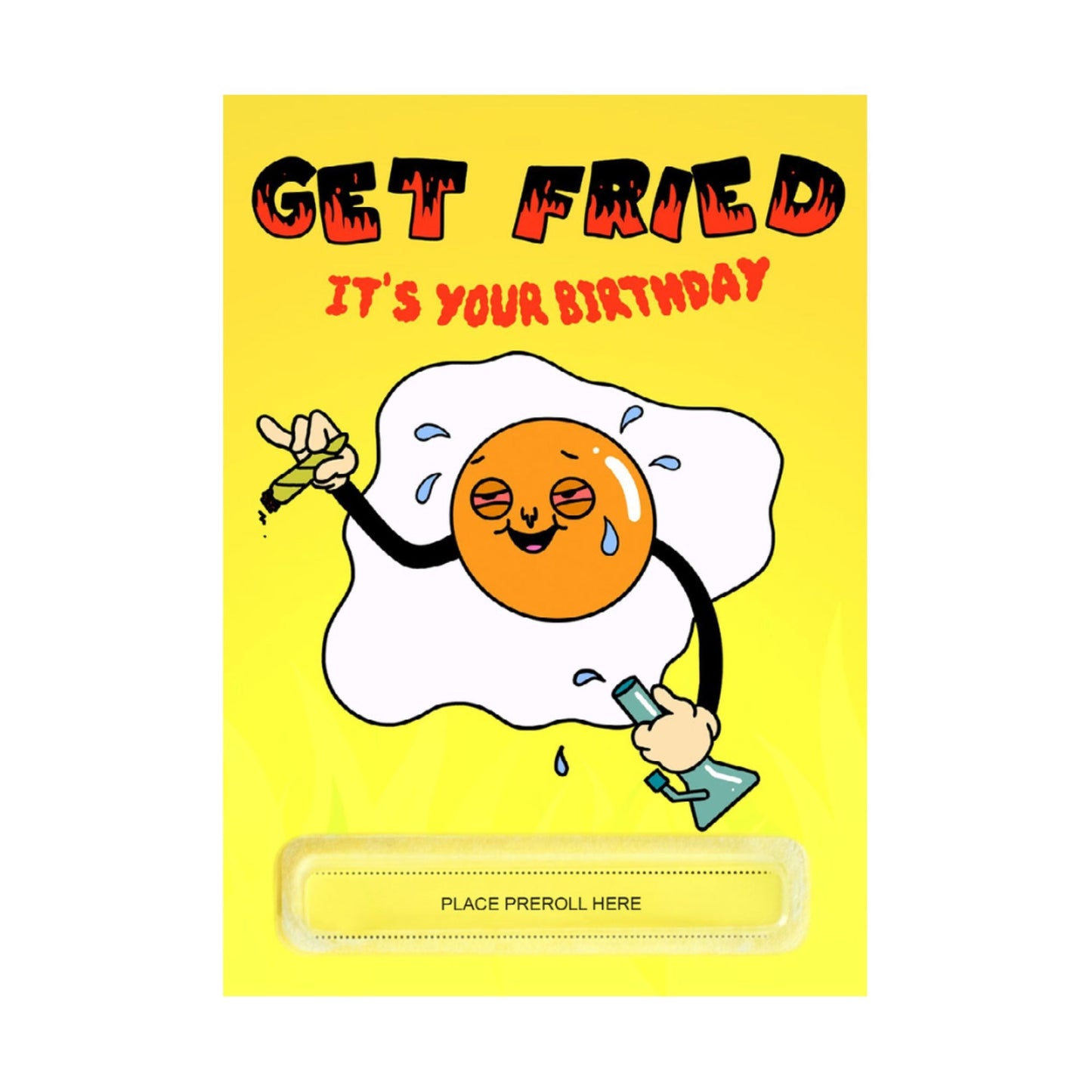 420 Cardz Get Fried Birthday Card by 420 Cardz | Mission Dispensary