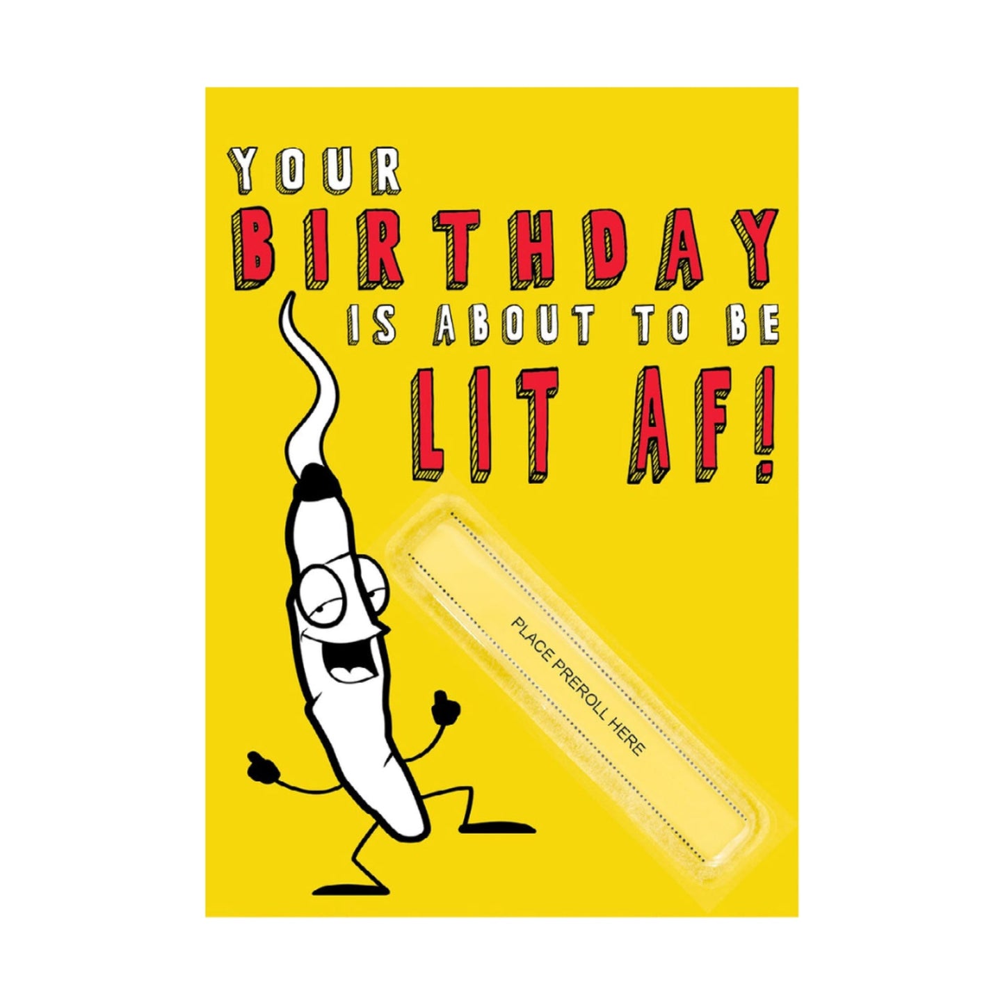 420 Cardz LIT AF Birthday Card by 420 Cardz | Mission Dispensary