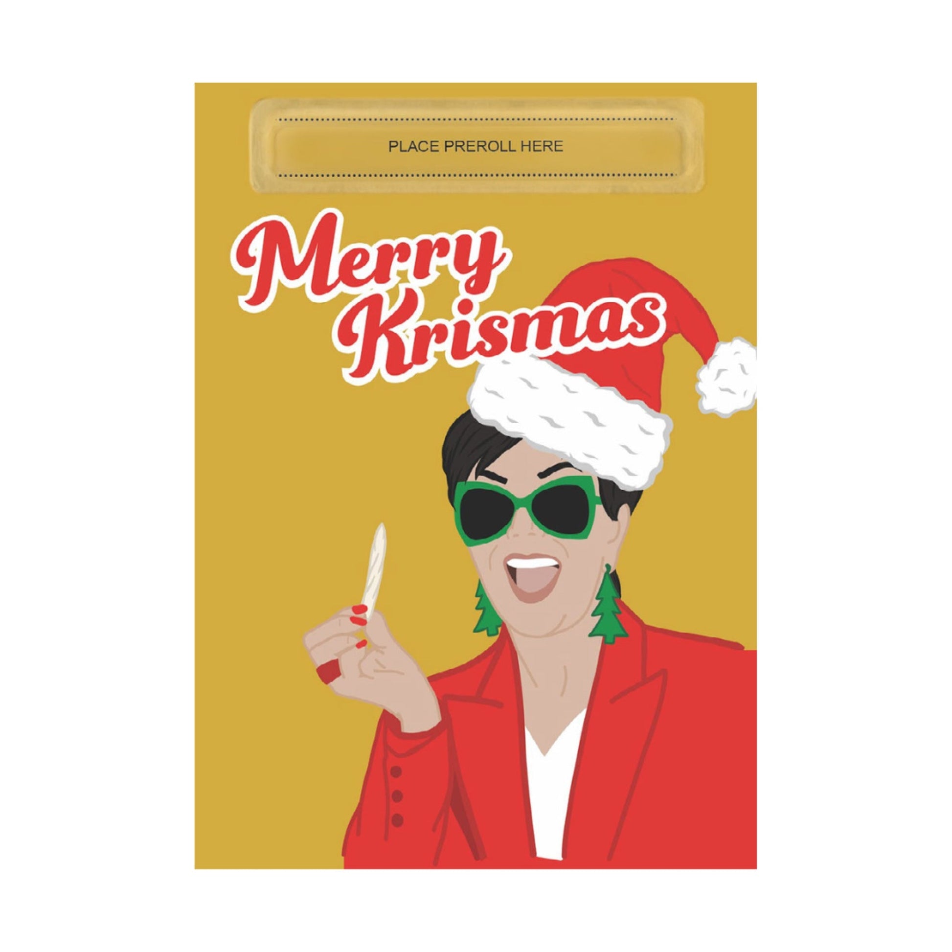 420 Cardz Merry Krismas Card by 420 Cardz | Mission Dispensary