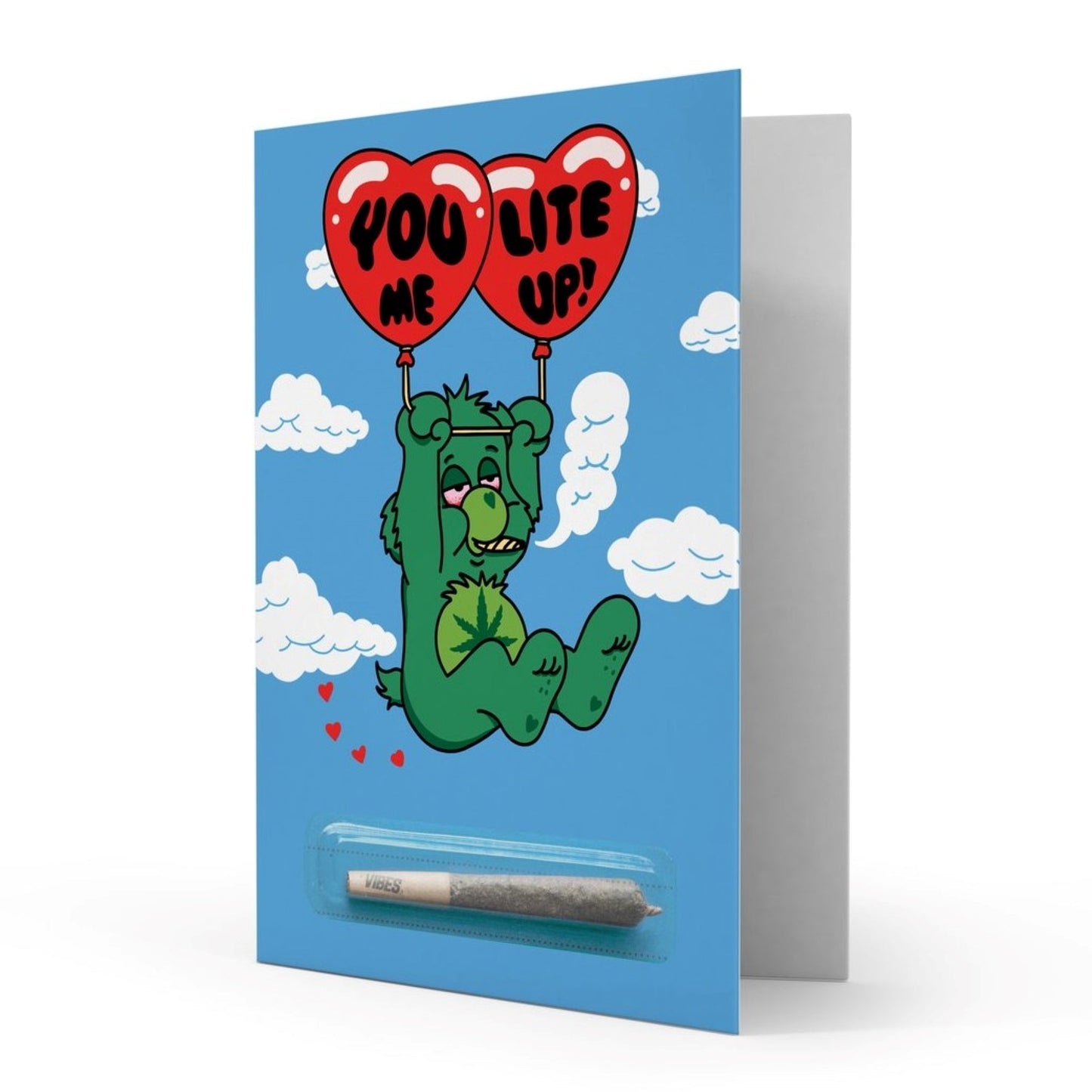 420 Cardz You Lite Me Up Greeting Card by 420 Cardz | Mission Dispensary